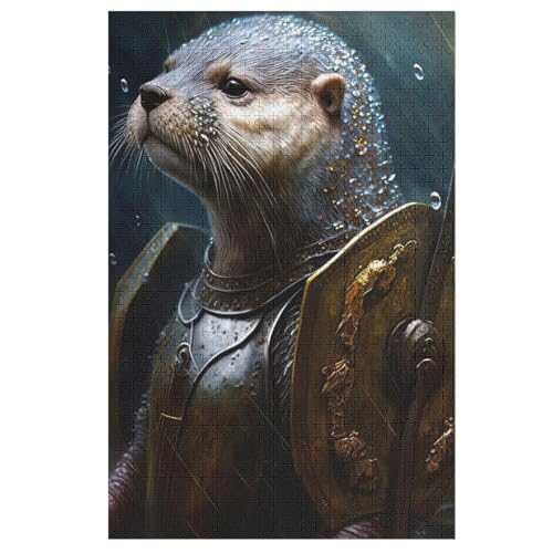 Piratenotter 1000 Teile Puzzles, Wood Craft, Hochwertiges Modernes Puzzle, DIY, Für Erwachsene Und Kinder Ab 12 Jahren, （78×53cm） von DDFRTYY
