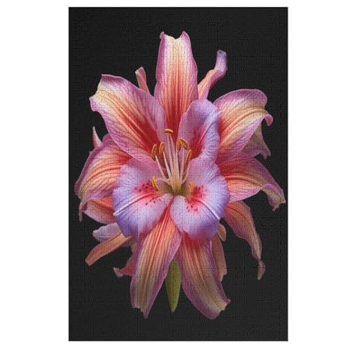 Puzzle 1000 Teile Blume Holzpuzzle Für Erwachsene Lernspiel Herausforderungsspielzeug The Puzzles Für Erwachsene Kinder （78×53cm） von DDFRTYY