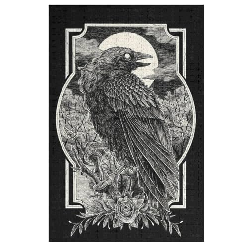Puzzle 1000 Teile Wikinger Myth Holzpuzzle Für Erwachsene Lernspiel Herausforderungsspielzeug The Puzzles Für Erwachsene Kinder （78×53cm） von DDFRTYY