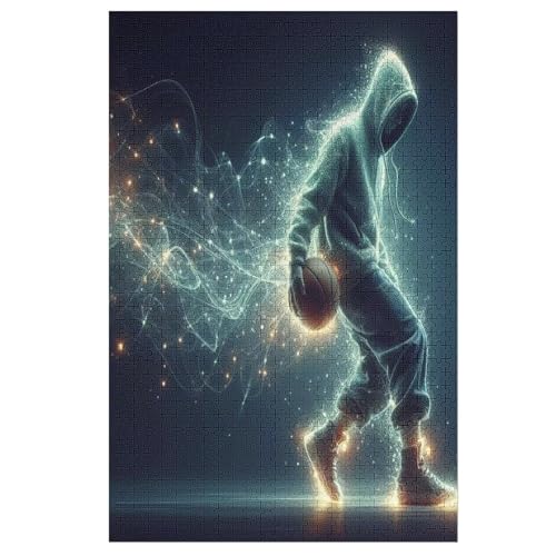 Puzzles Für Erwachsene, 1000 Teile, Basketball, Kreative Holzpuzzles, Praktisches Spiel, Familiendekoration 1000 PCS Puzzles Für Erwachsene, 1000 Teile, Basketball, Kreative Holzpuzzles, Praktisches Spiel, Familiendekoration 1000 PCS von DDFRTYY