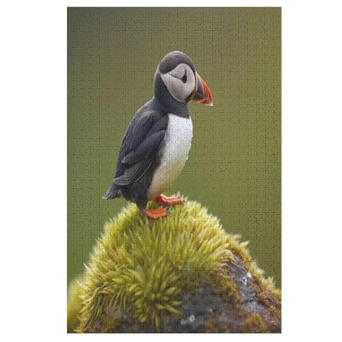 Puzzles Für Erwachsene Animal Vogel,1000-teilige Puzzle Für Kinder Ab 12 Jahren, Holzpuzzles Für Die Heimdekoration, （78×53cm） von DDFRTYY