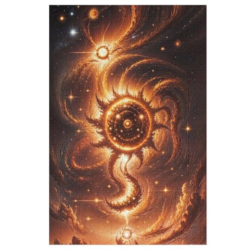 Puzzles Für Erwachsene Katzehedral,1000-teilige Puzzle Für Kinder Ab 12 Jahren, Holzpuzzles Für Die Heimdekoration, （78×53cm） von DDFRTYY