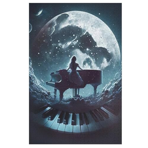 Puzzles Klavier, 1000 Teile, Puzzle Aus Holz Für Erwachsene Und Kinder Ab 12 Jahren, Lernspielzeug 1000 PCS Puzzles Klavier, 1000 Teile, Puzzle Aus Holz Für Erwachsene Und Kinder Ab 12 Jahren, Lernspielzeug 1000 PCS von DDFRTYY