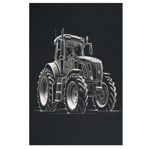 Puzzles Traktor, 1000 Teile, Puzzle Aus Holz Für Erwachsene Und Kinder Ab 12 Jahren, Lernspielzeug 1000 PCS Puzzles Traktor, 1000 Teile, Puzzle Aus Holz Für Erwachsene Und Kinder Ab 12 Jahren, Lernspielzeug 1000 PCS von DDFRTYY