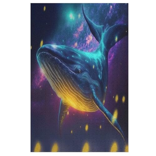 Wal Holzpuzzle Für Erwachsene Teenager Stress Abbauen Familien-Puzzlespiel Poster 1000-teiliges Puzzle Kinder Lernspiel （78×53cm） von DDFRTYY