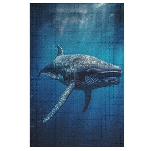 Wals Puzzle 1000 Teile, Holzpuzzle Herausforderndes Geschicklichkeitsspiel Für Die Ganze Familie, Kinder Erwachsenenpuzzle Ab 12 Jahren （78×53cm） von DDFRTYY