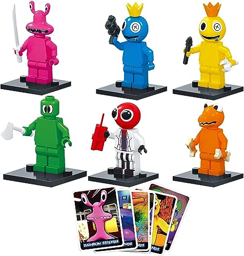12 Stück Rainbow Friends Baustein Figur Zusammenbau Spielzeug mit Karten Rainbow Friends Modell Puppe Modell Puppe Dekoration Sammlung Kuchen Dekoration und Dekoration überall und Spiel Fans 12 Stück Rainbow Friends Baustein Figur Zusammenbau Spielzeug mit Karten Rainbow Friends Modell Puppe Modell Puppe Dekoration Sammlung Kuchen Dekoration und Dekoration überall und Spiel Fans von DDFV