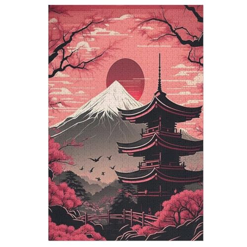 Holzpuzzles 1000 Teile Japan Style -Puzzle Für Jungen Und Mädchen, Schwierigkeitsgrad, Lernspiele, Familienspielzeug 1000 PCS Holzpuzzles 1000 Teile Japan Style -Puzzle Für Jungen Und Mädchen, Schwierigkeitsgrad, Lernspiele, Familienspielzeug 1000 PCS von DDGAAGG