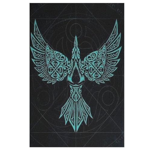 Holzpuzzles 1000 Teile Wikinger Myth -Puzzle Für Jungen Und Mädchen, Schwierigkeitsgrad, Lernspiele, Familienspielzeug 1000 PCS Holzpuzzles 1000 Teile Wikinger Myth -Puzzle Für Jungen Und Mädchen, Schwierigkeitsgrad, Lernspiele, Familienspielzeug 1000 PCS von DDGAAGG