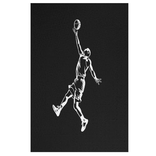 Puzzle Basketball, 1000 Puzzleteile Für Kinder, Holzpuzzles, Geeignet Für Erwachsene Lernspiel, 1000 PCS Puzzle Basketball, 1000 Puzzleteile Für Kinder, Holzpuzzles, Geeignet Für Erwachsene Lernspiel, 1000 PCS von DDGAAGG