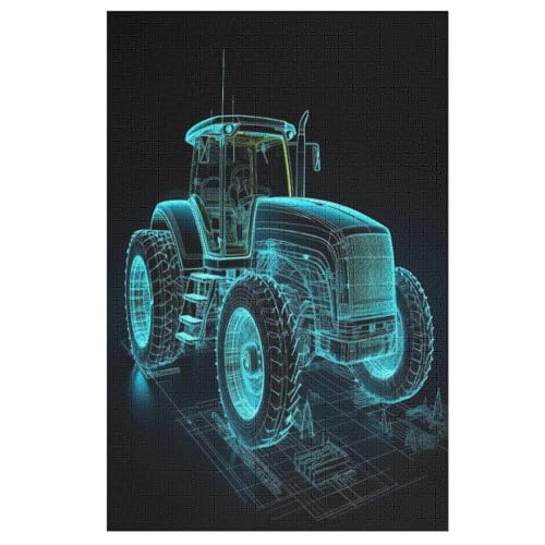 Puzzle Traktor, 1000 Puzzleteile Für Kinder, Holzpuzzles, Geeignet Für Erwachsene Lernspiel, 1000 PCS Puzzle Traktor, 1000 Puzzleteile Für Kinder, Holzpuzzles, Geeignet Für Erwachsene Lernspiel, 1000 PCS von DDGAAGG