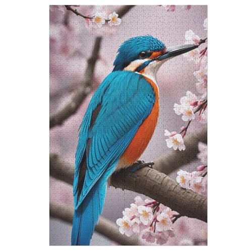 Vogelie Holzpuzzle 1000 Teile Klassische Puzzles Erwachsene Kinder Puzzle DIY Kit Holzspielzeug Einzigartiges Geschenk 1000 PCS von DDGAAGG