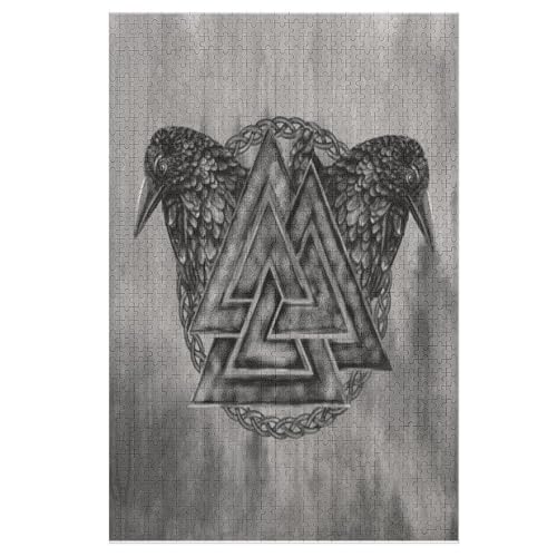 Wikinger Myth Puzzle 1000 Teile, Holzpuzzle Herausforderndes Geschicklichkeitsspiel Für Die Ganze Familie, Kinder Erwachsenenpuzzle Ab 12 Jahren 1000 PCS Wikinger Myth Puzzle 1000 Teile, Holzpuzzle Herausforderndes Geschicklichkeitsspiel Für Die Ganze Familie, Kinder Erwachsenenpuzzle Ab 12 Jahren 1000 PCS von DDGAAGG