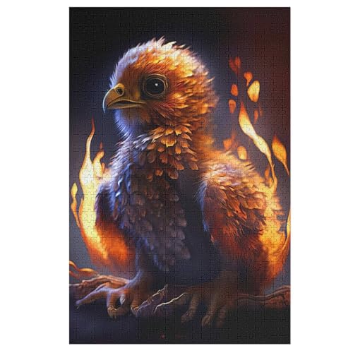 Holzpuzzle Vogel Puzzle 1000 Teile Erwachsene Klassische Pädagogisches Spielzeug Kinder Lernspiel Herausforderndes Puzzles （78×53cm） von DDGFFDD