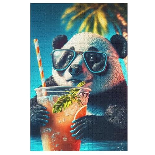 Holzpuzzles 1000 Teile Panda -Puzzle Für Jungen Und Mädchen, Schwierigkeitsgrad, Lernspiele, Familienspielzeug 1000 PCS Holzpuzzles 1000 Teile Panda -Puzzle Für Jungen Und Mädchen, Schwierigkeitsgrad, Lernspiele, Familienspielzeug 1000 PCS von DDGFFDD