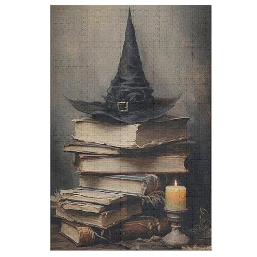 Puzzles Für Erwachsene Livre,1000-teilige Puzzle Für Kinder Ab 12 Jahren, Holzpuzzles Für Die Heimdekoration, （78×53cm） von DDGFFDD