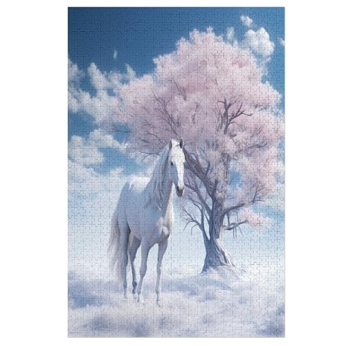 Puzzles Horse, 1000 Teile, Puzzle Aus Holz Für Erwachsene Und Kinder Ab 12 Jahren, Lernspielzeug 1000 PCS Puzzles Horse, 1000 Teile, Puzzle Aus Holz Für Erwachsene Und Kinder Ab 12 Jahren, Lernspielzeug 1000 PCS von DDGFFDD