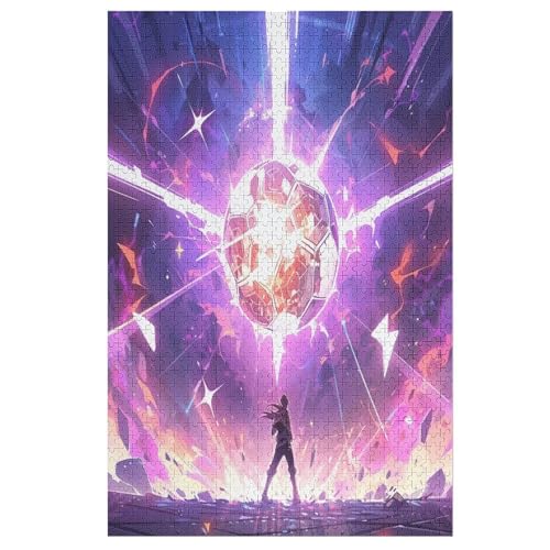 Fußball Holzpuzzle 1000 Teile Klassische Puzzles Erwachsene Kinder Puzzle DIY Kit Holzspielzeug Einzigartiges Geschenk 1000 PCS von DDGHHKK