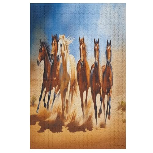 Holzpuzzles 1000 Teile Horse -Puzzle Für Jungen Und Mädchen, Schwierigkeitsgrad, Lernspiele, Familienspielzeug 1000 PCS Holzpuzzles 1000 Teile Horse -Puzzle Für Jungen Und Mädchen, Schwierigkeitsgrad, Lernspiele, Familienspielzeug 1000 PCS von DDGHHKK