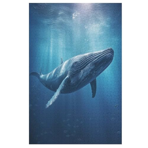 Wals Puzzle 1000 Teile, Holzpuzzle Herausforderndes Geschicklichkeitsspiel Für Die Ganze Familie, Kinder Erwachsenenpuzzle Ab 12 Jahren 1000 PCS Wals Puzzle 1000 Teile, Holzpuzzle Herausforderndes Geschicklichkeitsspiel Für Die Ganze Familie, Kinder Erwachsenenpuzzle Ab 12 Jahren 1000 PCS von DDGHHKK