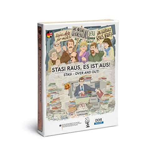 DDR Museum Stasi Raus - Es ist aus/Stasi - Over and Out: Die letzten Tage der Stasi. Als Kartenspiel. DDR Museum Stasi Raus - Es ist aus/Stasi - Over and Out: Die letzten Tage der Stasi. Als Kartenspiel. von DDR Museum