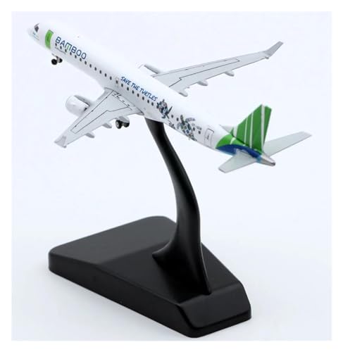 DDRPAD Ferngesteuertes Flugzeug 1:400 JC Wings XX4286 Bamboo Airways Embraer 190-200LR Diecast Aircraft Jet Model OY-GDB Mit Ständer von DDRPAD