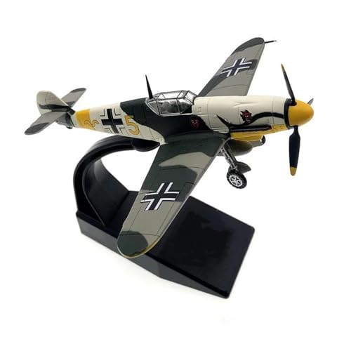 Ferngesteuertes Flugzeug Für Die Top Ten Der Berühmten Deutschen Kampfflugzeuge German Air Ace BF109 Kampfflugzeug Modell Dekoration Dekoration Diecast 1:72 von DDRPAD