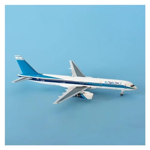 Ferngesteuertes Flugzeug Für EL Al 757-200 4X-EBT Metall Miniaturen Flugzeug Modell Spielzeug Jungen Modelle Druckguss Maßstab 1:400 von DDRPAD