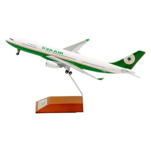 Ferngesteuertes Flugzeug Für Eva Air Airways A330-200 Airlines Modell Legierung Flugzeug Sammeln Souvenir Show Spielzeug Maßstab 1:200 von DDRPAD