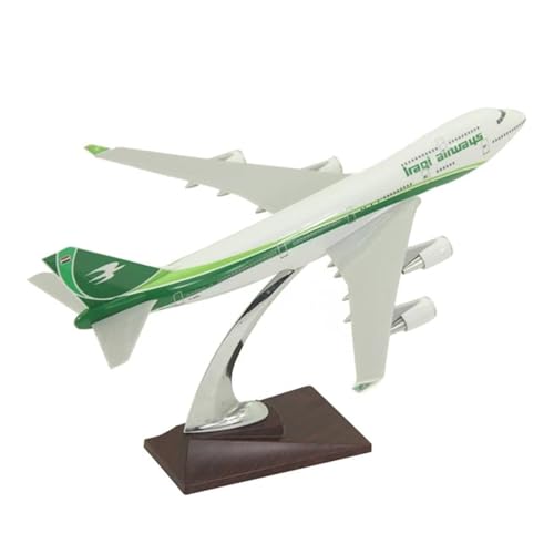 Ferngesteuertes Flugzeug Für Iraqi Airways Boeing 747-400 Flugzeugmodell Kunstharz Flugzeugmodell Sammlerdekoration 30 cm Flugzeuge Im Maßstab 1:200 von DDRPAD