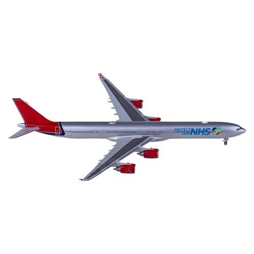 Ferngesteuertes Flugzeug Für Maleth Aero A340 A340-600 9H-NHS Flugzeugmodell Erwachsene Fans Sammlerstück Souvenir Druckguss Maßstab 1:500 von DDRPAD