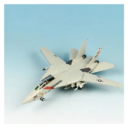 Ferngesteuertes Flugzeug Für US Navy F-14A Tomcat Fighter VF-114 Aardvark F14 Militär Kampfflugzeug Modell Sammeln Spielzeug 1/72 Skala von DDRPAD