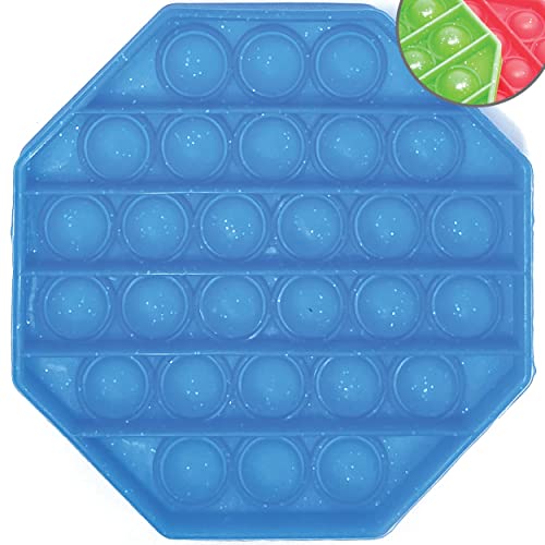 DDS Fidget Toy Bubble Pop it - Antistress Popet Kinder Spielzeug Bunt | Ablenkung bei Stress & Nervosität | Hochwertiges Push Gadget Silikon Qualität - Glitzer Farbe zufällig! DDS Fidget Toy Bubble Pop it - Antistress Popet Kinder Spielzeug Bunt | Ablenkung bei Stress & Nervosität | Hochwertiges Push Gadget Silikon Qualität - Glitzer Farbe zufällig! von DDS