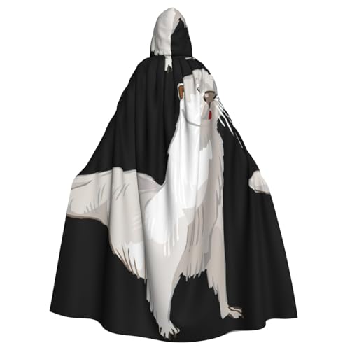 DDSFvbv Otter Unisex Halloween Kapuzenumhang Cosplay Kostüm Umhang für Party Dress Up Uniform Robe voller Länge von DDSFvbv