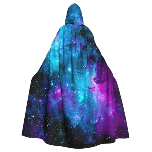 DDSFvbv Violetter Sternenhimmel-Umhang mit Kapuze, Unisex, Halloween, Cosplay-Kostüm, Umhang für Party, Verkleidung, Uniform, Robe, volle Länge DDSFvbv Violetter Sternenhimmel-Umhang mit Kapuze, Unisex, Halloween, Cosplay-Kostüm, Umhang für Party, Verkleidung, Uniform, Robe, volle Länge von DDSFvbv