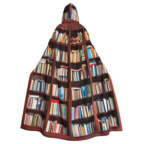 DDSFvbv books Unisex Halloween Kapuzenumhang Cosplay Kostüm Umhang für Party Dress Up Uniform Robe voller Länge von DDSFvbv