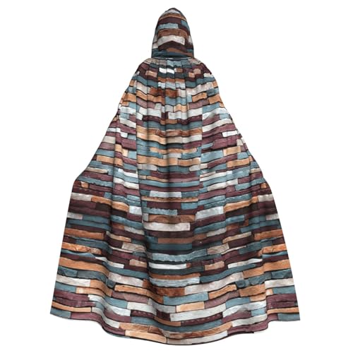 DDSFvbv stone Unisex Halloween Kapuzenumhang Cosplay Kostüm Umhang für Party Dress Up Uniform Robe voller Länge von DDSFvbv