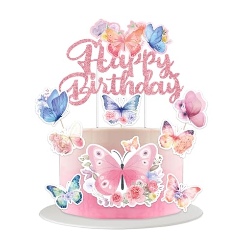 9 Stück Tortendeko, Happy Birthday Cake Topper, Tortendeko für Geburtstagskuchen, Cake Topper Set für Kindergeburtstag 9 Stück Tortendeko, Happy Birthday Cake Topper, Tortendeko für Geburtstagskuchen, Cake Topper Set für Kindergeburtstag von DDaMeehGE