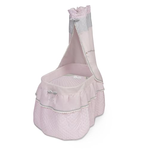 DE CUEVAS TOYS 51075 Puppenwiege, Rosa, One Size DE CUEVAS TOYS 51075 Puppenwiege, Rosa, One Size von DE CUEVAS TOYS