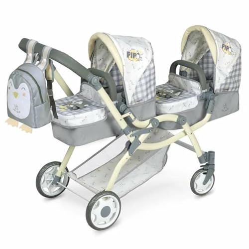 Pipo Grosser Doppelpuppenwagen DeCuevas 80347 Pipo Grosser Doppelpuppenwagen DeCuevas 80347 von DE CUEVAS TOYS