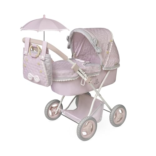 Puppenwagen Sophie faltbar mit Sonnenschirm von DeCuevas 85075 Puppenwagen Sophie faltbar mit Sonnenschirm von DeCuevas 85075 von DE CUEVAS TOYS