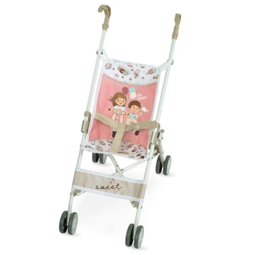 Sweet Puppenwagen mit Faltbarem Sitz DeCuevas 90048 Sweet Puppenwagen mit Faltbarem Sitz DeCuevas 90048 von DE CUEVAS TOYS
