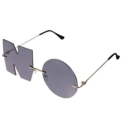 DEARMAMY 1 Paar Gläser sonnenbrillen sonnenrbille sonnebrille Brillenmode Modebrillen ovale sonnenbrille Männer Mann Sonnenbrille Alphabet-Sonnenbrille Strandbrillen Legierung Black DEARMAMY 1 Paar Gläser sonnenbrillen sonnenrbille sonnebrille Brillenmode Modebrillen ovale sonnenbrille Männer Mann Sonnenbrille Alphabet-Sonnenbrille Strandbrillen Legierung Black von DEARMAMY