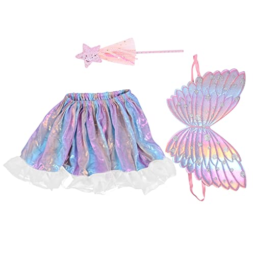 DEARMAMY Feenflügel-set Für Kinder Kostüm Flügel Rock Und Stock Für Kinder Zum Anziehen Geburtstagsfeiern DEARMAMY Feenflügel-set Für Kinder Kostüm Flügel Rock Und Stock Für Kinder Zum Anziehen Geburtstagsfeiern von DEARMAMY