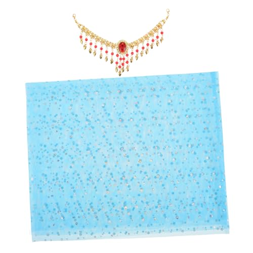 DEARMAMY 1 Satz Bauchtanzkopfschmuckanzug Karnevalskostüme Bauchtanz-Schleier Accessoires für Bauchtanz-Outfits Bauchtänzer Kopfbedeckung Kostüm für Bauchtanz Legierung Himmelblau DEARMAMY 1 Satz Bauchtanzkopfschmuckanzug Karnevalskostüme Bauchtanz-Schleier Accessoires für Bauchtanz-Outfits Bauchtänzer Kopfbedeckung Kostüm für Bauchtanz Legierung Himmelblau von DEARMAMY