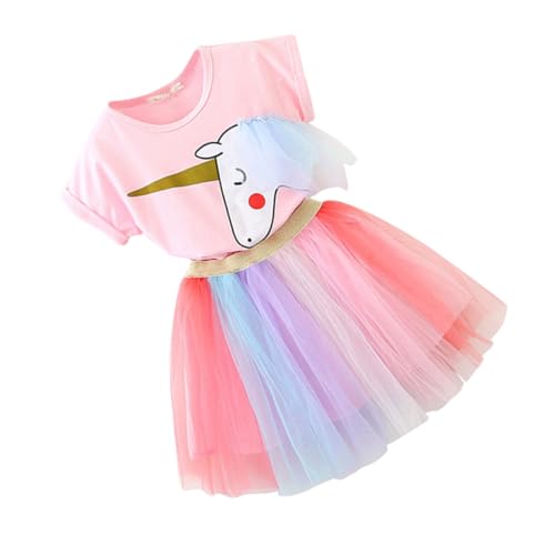 DEARMAMY 100cm Tutu Kleid Mädchen Geburtstag Party Anzug Kostüm Cosplay Kleidung Karneval Kleid von DEARMAMY