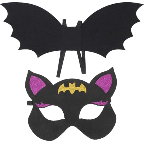 DEARMAMY 1 Satz Fledermausmaske zum Verkleiden halloween costume halloween kleidung halloween decoration Cosplay Skelettkinder Fledermausmaske für Halloween Halloween-Fledermausmaske Vlies DEARMAMY 1 Satz Fledermausmaske zum Verkleiden halloween costume halloween kleidung halloween decoration Cosplay Skelettkinder Fledermausmaske für Halloween Halloween-Fledermausmaske Vlies von DEARMAMY