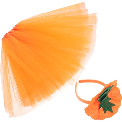 DEARMAMY 1 Satz Halloween-kürbis-set Dekoratives Stirnband Kürbiskleid Halloween-kostüm Für Party Dekoratives Halloween-kostüm Halloween-kleiderdekorationen Kürbis Haarband Orange Vlies DEARMAMY 1 Satz Halloween-kürbis-set Dekoratives Stirnband Kürbiskleid Halloween-kostüm Für Party Dekoratives Halloween-kostüm Halloween-kleiderdekorationen Kürbis Haarband Orange Vlies von DEARMAMY