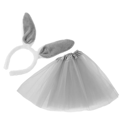 DEARMAMY Osterparty-outfit Für Kinder Mädchen Stirnband Netzrock Set Cosplay-design -tutu-kleid DEARMAMY Osterparty-outfit Für Kinder Mädchen Stirnband Netzrock Set Cosplay-design -tutu-kleid von DEARMAMY