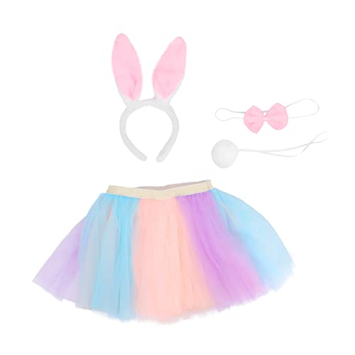 DEARMAMY Kostüm Jungen und Mädchen Gazerock für Mädchen Osterparty Verkleidung Haarreif Tüll Halbrock Größe M DEARMAMY Kostüm Jungen und Mädchen Gazerock für Mädchen Osterparty Verkleidung Haarreif Tüll Halbrock Größe M von DEARMAMY